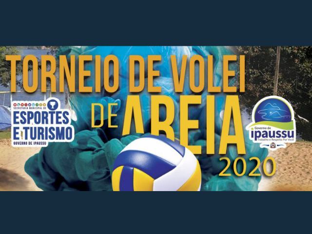 Camping de Ipaussu sediar Torneio Regional de Vlei de Areia